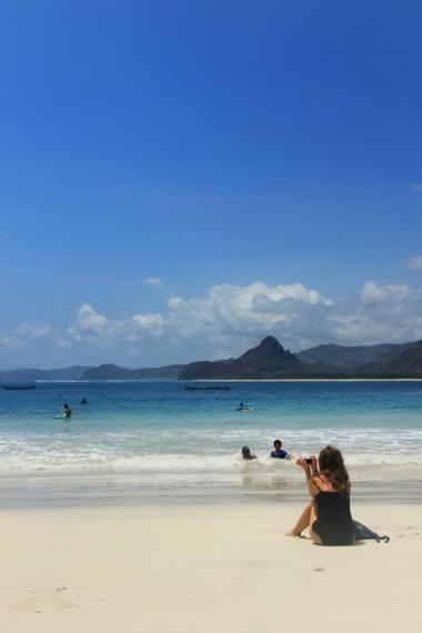 Selong Belanak Bungalows Luaran gambar